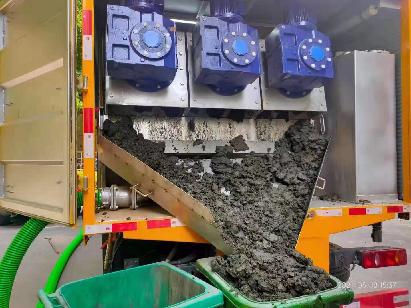 闽侯化粪池清掏城市维护站-泥浆净化干湿分离处理